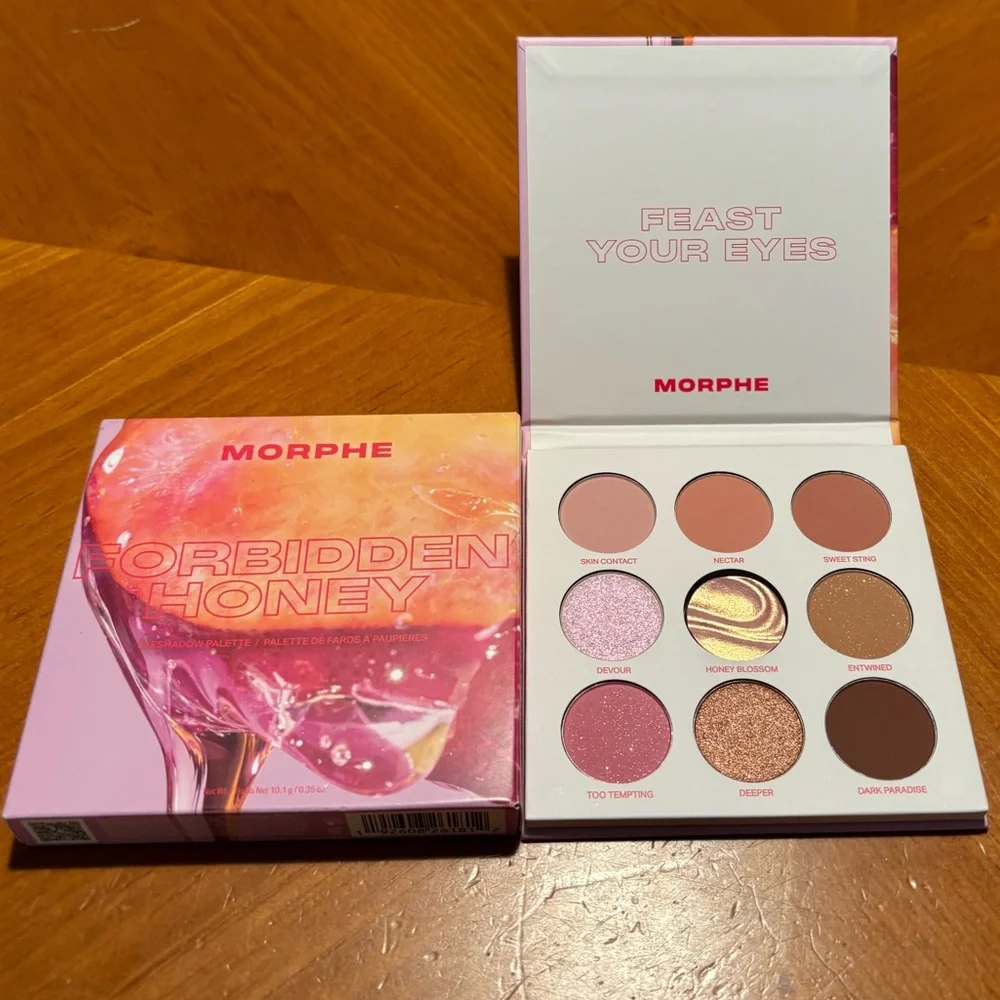 Morphe Forbidden Honey Eyeshadow Palette